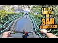 STREET RIDING IN SAN FRANCISCO - URBAN MTB FREERIDE