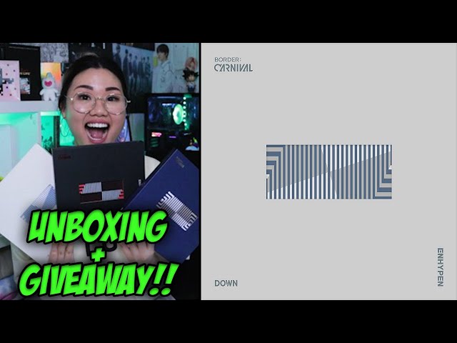 UNBOXING WITH JAS!] ENHYPEN BORDER:CARNIVAL ALBUM (UP, DOWN