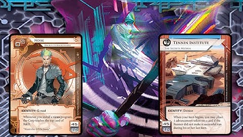 Android Netrunner: Noise vs. Tennin Institute