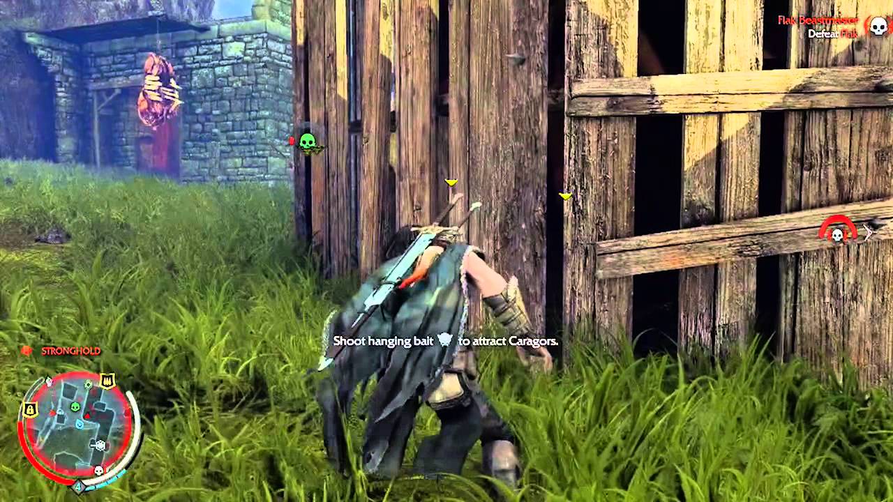 Shadow of Mordor "Delivering A Death Threat" Super Walkthrough YouTube