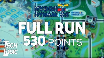 FLL Hydro Dynamics Full Run - 530 pts | Tech-No-Logic
