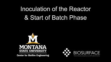 Chapter 15 Inoculation of the reactor and start of batch phase