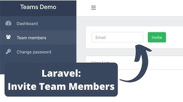Laravel Auth: Team Invitations - New in QuickAdminPanel