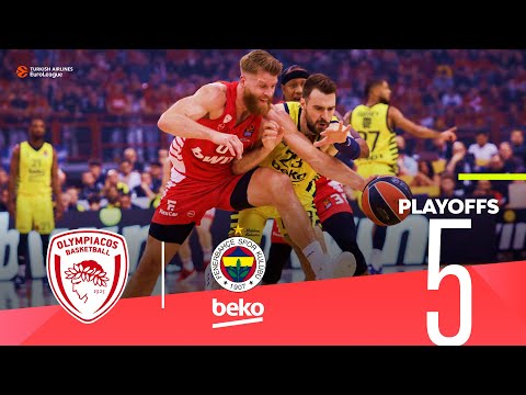 Olympiacos is back to Final Four! | Playoffs Game 5, Highlights | Turkish Airlines EuroLeague