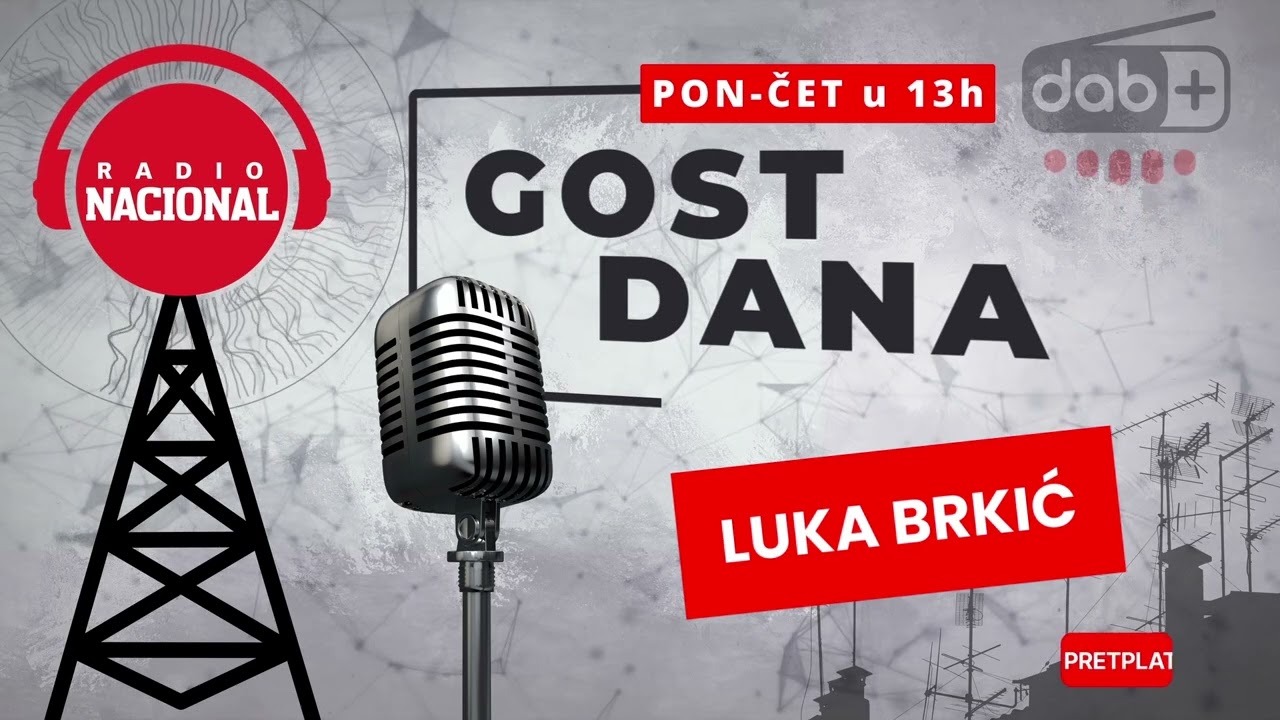 LUKA BRKIĆ - Sporazum SAD-a i Europe - GOST DANA