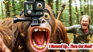 Bigfoot Messed with the Wrong Man! | Giant Honeybees for Survival Food in the Jungle