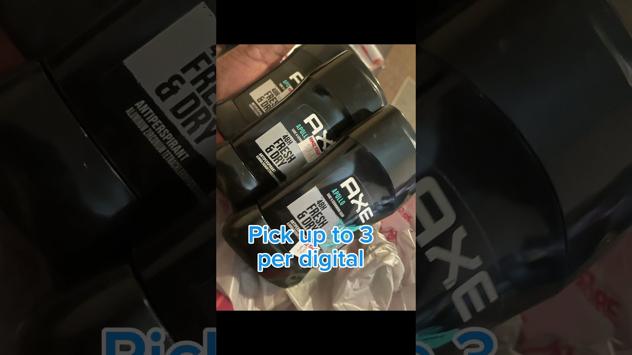 Family Dollar Axe Deodorant 3 For Plus Tax After Digital