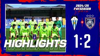 HIGHLIGHTS: CD ALCOYANO  1-2 JOHOR DARUL TA’ZIM FC | INTERNATIONAL CLUB FRIENDLY
