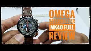#speedmastertuesday special: Omega Speedmaster MK40 full review #omega