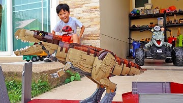 Yejun Block Toy Assembly with Truck Car Toy for Kids