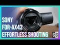 Sony FDR-AX43 Handycam with Exmor R CMOS sensor Unboxing, First Impressions, Camera Samples