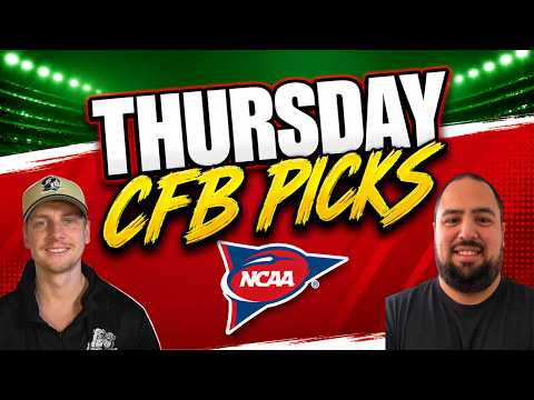 College Football Picks For Today Thursday 10/22/26 - Best Thursday CFB Bets are ON DECK!