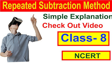 Finding Square Root by Repeated Subtraction Method|Ncert Solutions For Class 8th Math