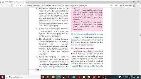 12th IT CHAPTER 3 ADVANCE JAVASCRIPT PART 1