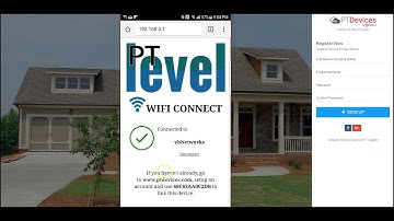 How to setup the Wireless PTLevel