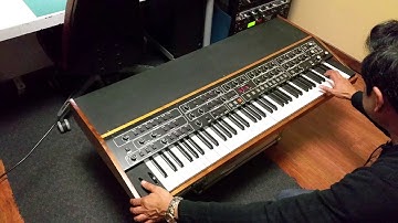 Sequential Prophet T8 Demo by Dave Martinus #1 (Repaired by Tritone Amplification)