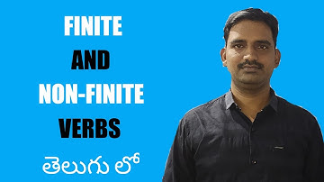 Verb। Finite and Non-Finite Verbs। Lesson#10| Differences