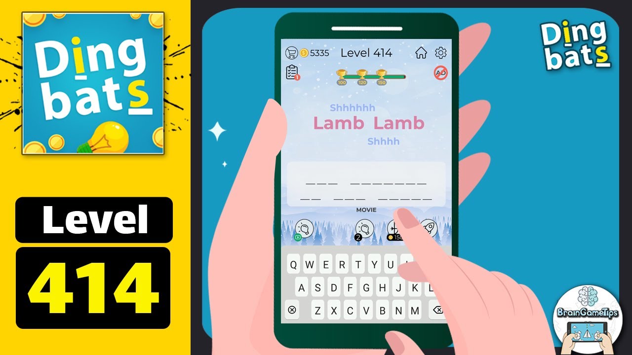 Dingbats - Word Games & Trivia - Level 414 Shhhh Lamb Lamb Shhh Answer
