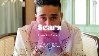 Scars 🫧- AP Dhilon - Shinda Kahlon - Slowed Reverb - Lofi - First Of A Kind - New Punjabi Song