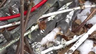 Cutting Copper Pipe Near A Highway