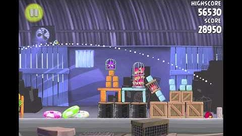 Angry Birds Rio Pineapple #3 Walkthrough Level 7 (1-7)