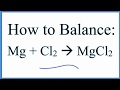 Balancing Chemical Equations Concepts