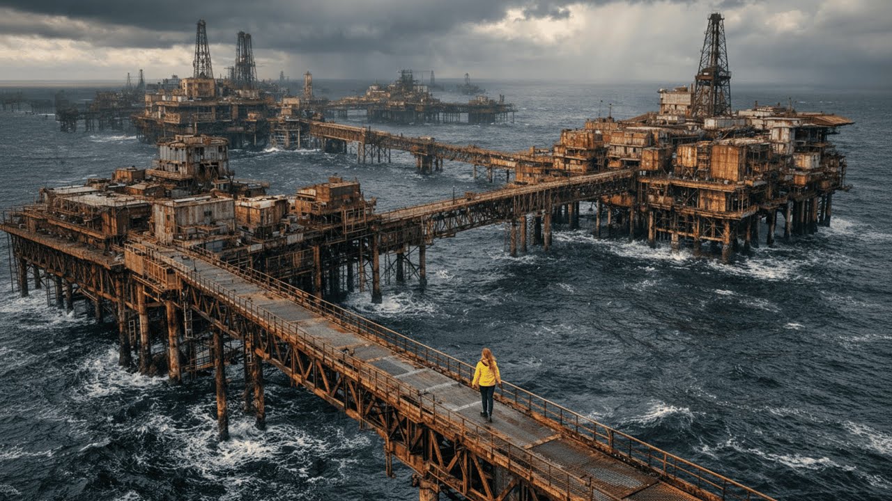 12 Estruturas Abandonadas no Mar Onde Ninguém Tem Coragem de Ir