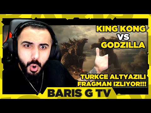 Barış G Godzilla VS Kong Türkçe Altyazılı Fragmanı İzliyor (EFSANE SAVAŞ SAHNELERİ!!!)