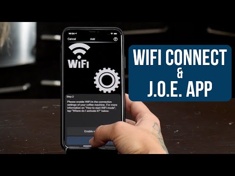 Installing the JURA WiFi Connect and using the J.O.E. App with the JURA ENA 4