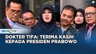 Batal Ditahan! Dokter Tifa Ucap Terima Kasih ke Presiden Prabowo