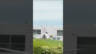 Plane Spotting at Teesside: Lufthansa & Ryanair Arrive as Rain Clears! #shorts