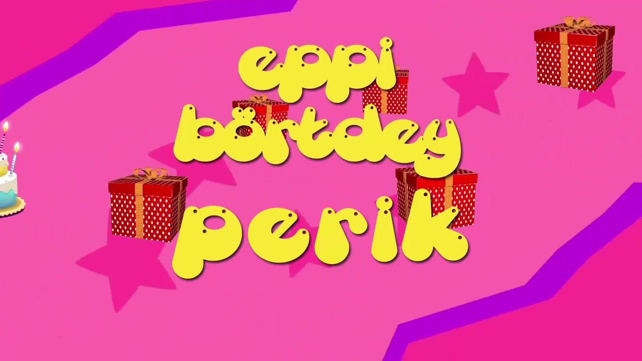 İyi ki doğdun PERİK - İsme Özel Roman Havası Doğum Günü Şarkısı (FULL VERSİYON)