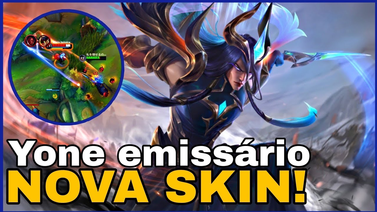 Yone Heartsteel prévia da nova skin do Wild Rift #lolmobile #leagueofl