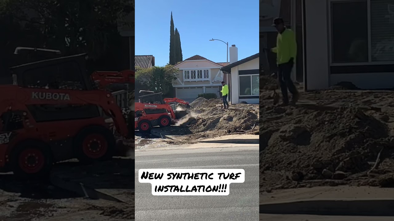 Boom!!! New synthetic turf installation!!!!