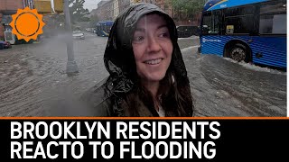 Brooklyn Residents React to NYC Flooding | AccuWeather