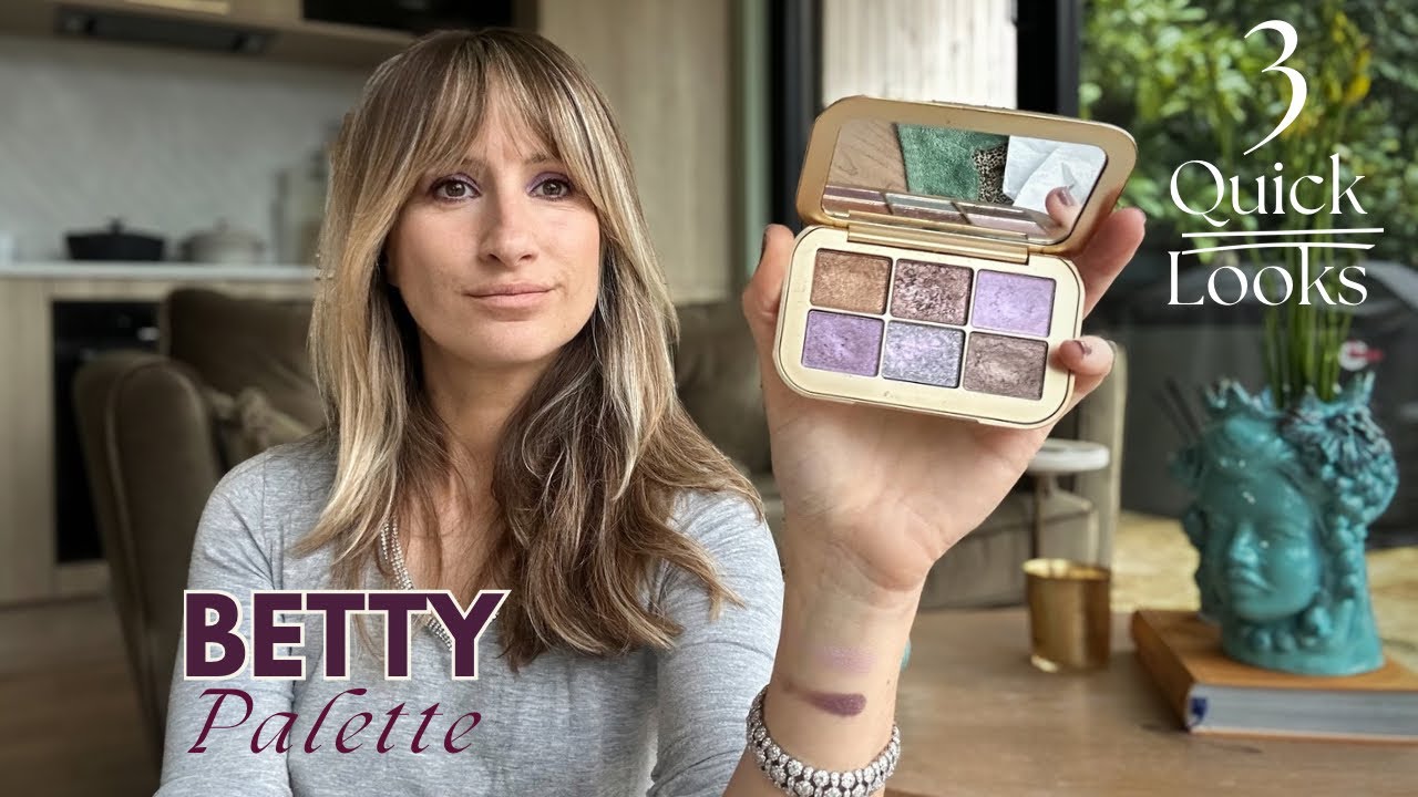 Lisa Eldridge Betty Palette | 3 Quick Looks Using Every Shade