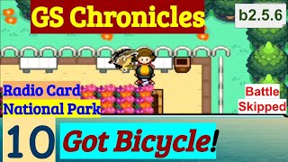 Pokemon Gs Chronicles Part 10 Got Bicycle & Radio Card National Park Gba Rom Hack