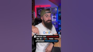 5 CERTIFICACIONES de Google para aprender PROGRAMACIÓN Gratis
