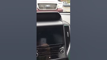 2017 Subaru Impreza Rear Camera Malfunction