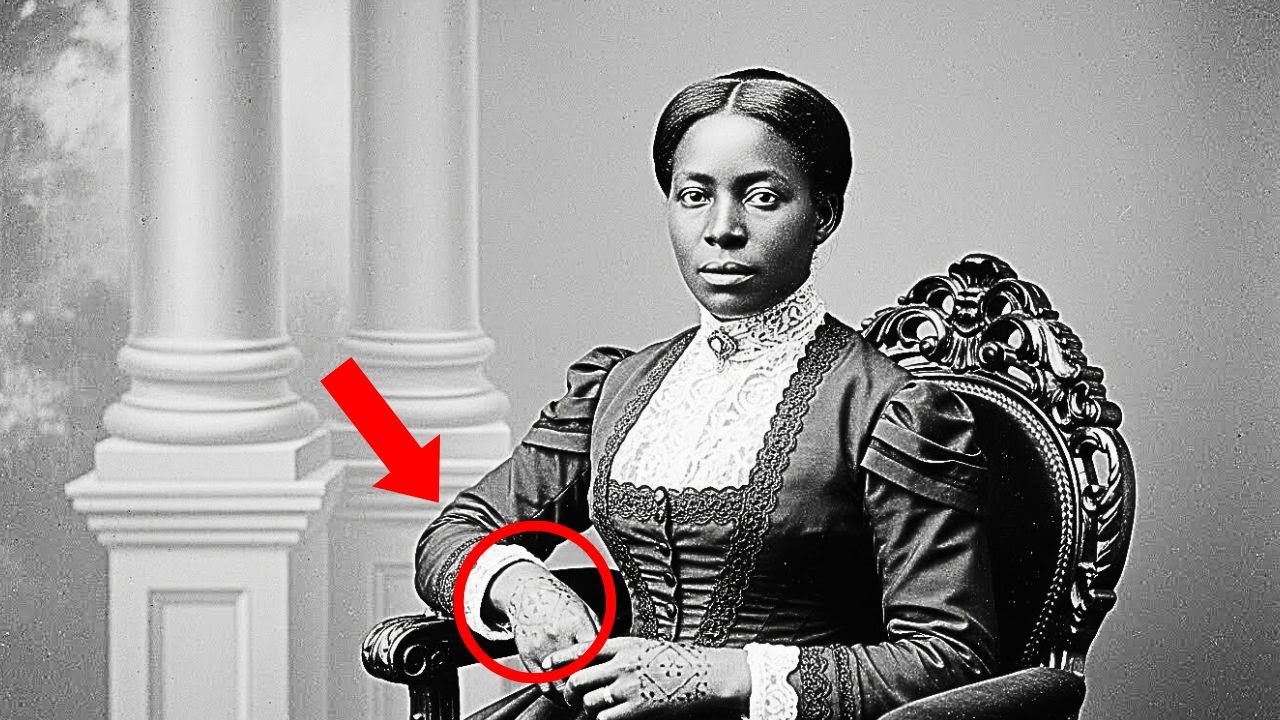 This portrait looked peaceful — until a EXPERT uncovered the truth hidden in her hand