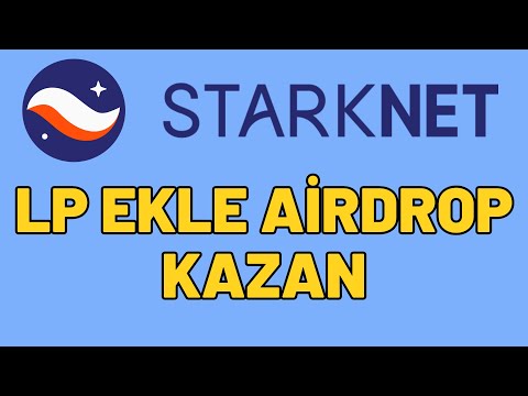 Starknet $STRK ile LP Ekle ve Airdrop Kazan