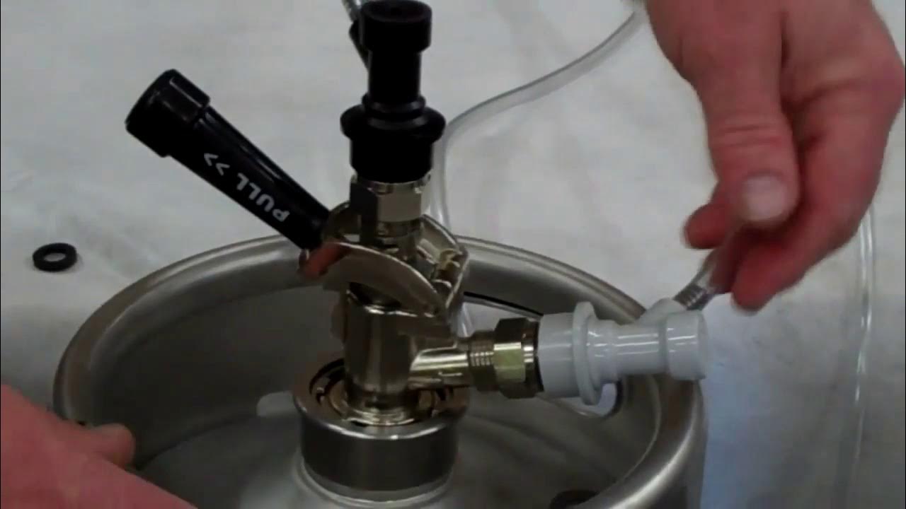 How to Convert a Sanke Keg to Ball Lock Keg Part 2 YouTube