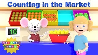 Counting in the Market | Numbers 1 to 10 | NurseryTracks