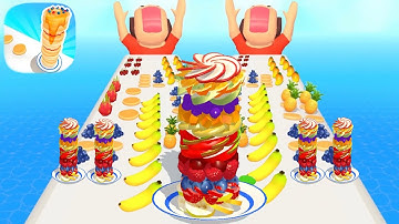 PANCAKE RUN 🎂❤️✴️ All Levels Gameplay Walkthrough Android, iOS NEW  LATEST GAME