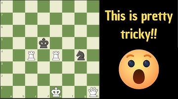 Checkmate in 2 moves for white!