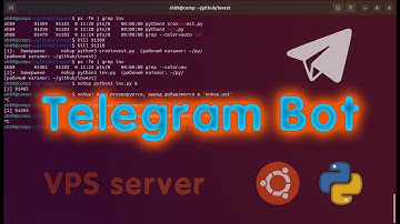 Деплой телеграм бота на vps сервере ubuntu через GitHub ASMR