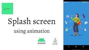 How to make a splash activity in android studio for beginners||android ||splash screen using java