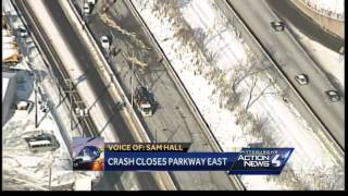 Accident closes outbound Parkway East