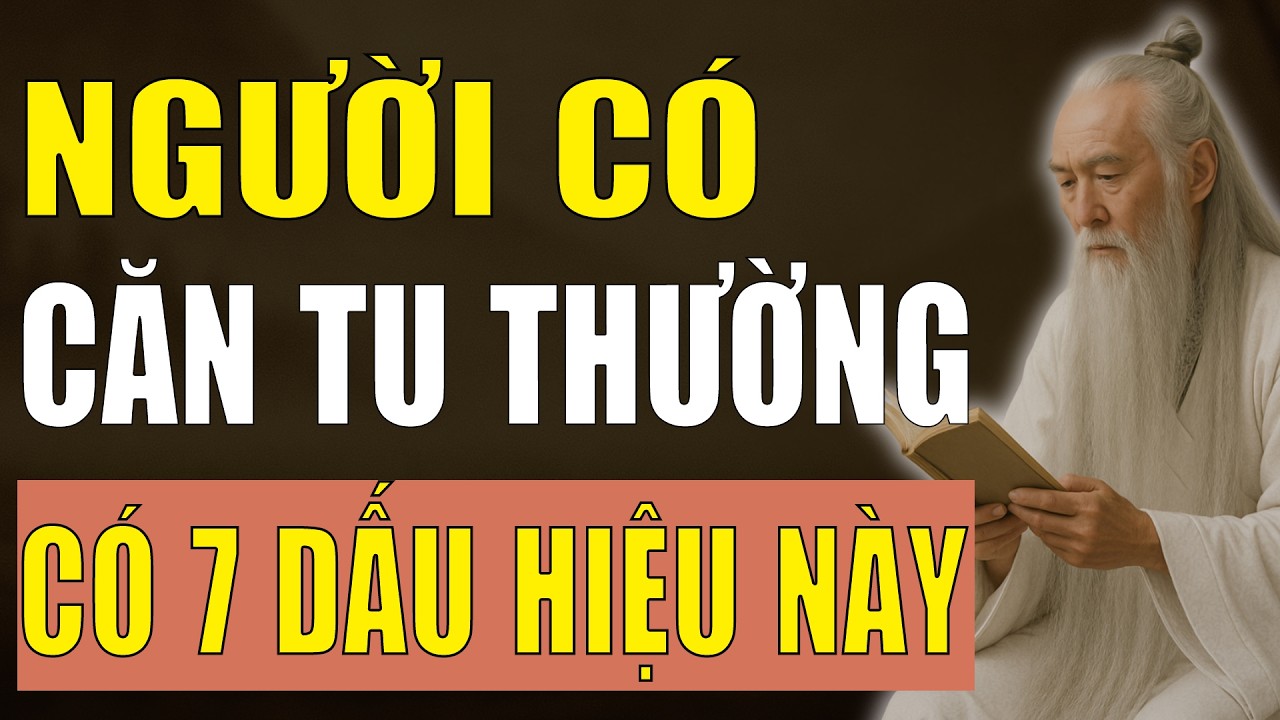 Cổ Nhân Tiết Lộ: Người Có Căn Tu Thường Có 7 Dấu Hiệu Này – Không Nói Đạo Lý Nhưng Tâm Cực Tốt.
