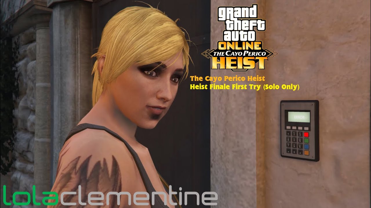 GTA Online The Cayo Perico Heist Heist Finale (Solo/First Try/Non